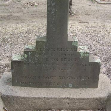 REUCK George William, de 1890-1914