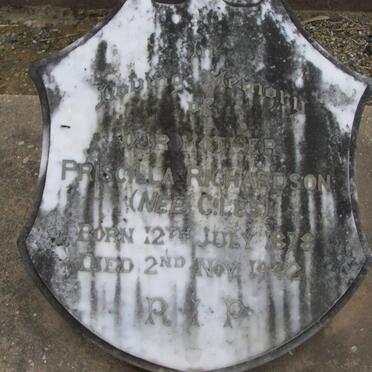 RICHARDSON Priscilla nee GILES 1878-1942