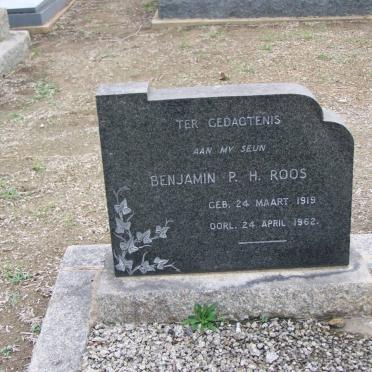 ROOS Benjamin P.H. 1919-1962