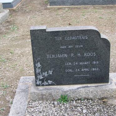 ROOS Benjamin P.H. 1919-1962