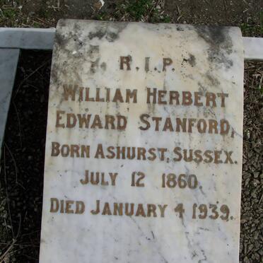 STANFORD William Herbert Edward 1860-1939