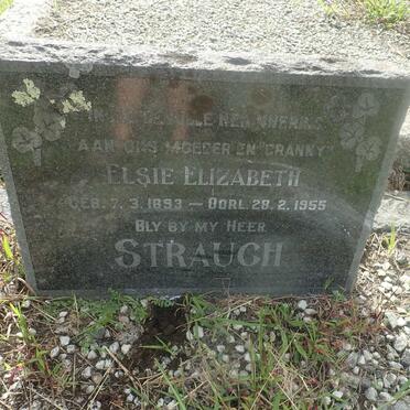 STRAUGH Elsie Elizabeth 1893-1955