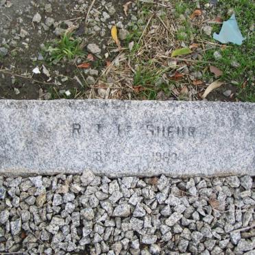 SHEUR R., le -1960