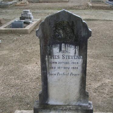 STEVENS Agnes 1908-1928