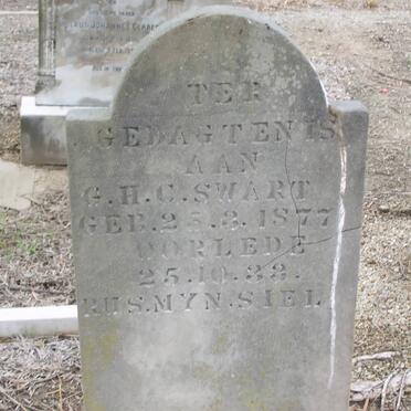 SWART G.H.C. 1877-1933