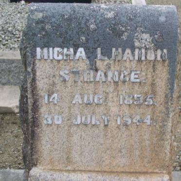 STRANGE Michael Hamon 1895-1944