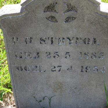 STRYDOM P.W. 1885-1954