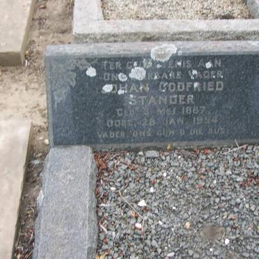 STANDER Johan Godfried 1887-1954