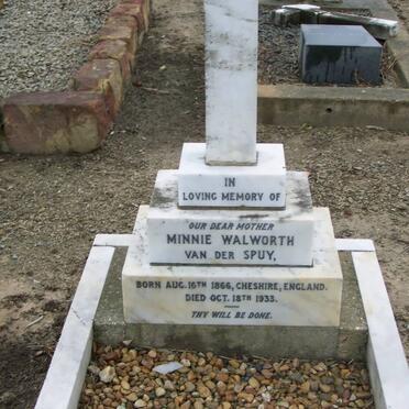 SPUY Minnie Walworth, van der 1866-1933