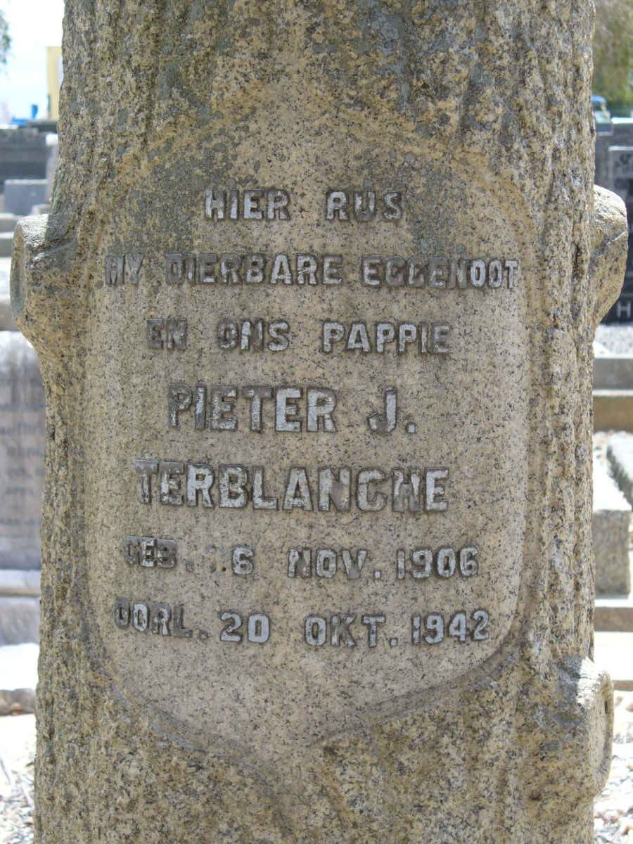 TERBLANCHE Pieter J. 1906-1942