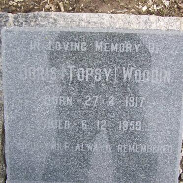 WOODIN Doris 1917-1959