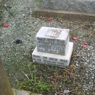 ZEELIE Christie 1952-1952