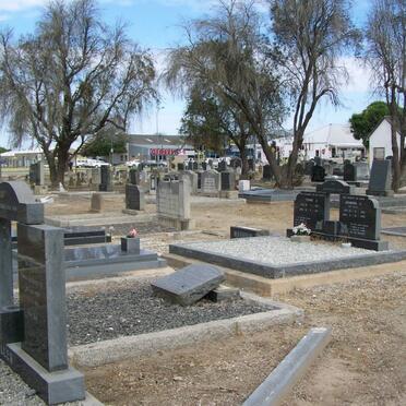 5. Overview on left hand side of the cemetery
