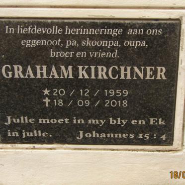 KIRCHNER Graham 1959-2018