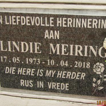 MEIRING Lindie 1973-2018