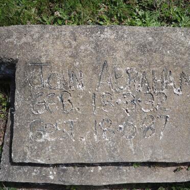 ABRAHAMS John 1932-1987