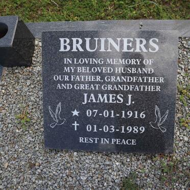 BRUINERS James J. 1916-1989
