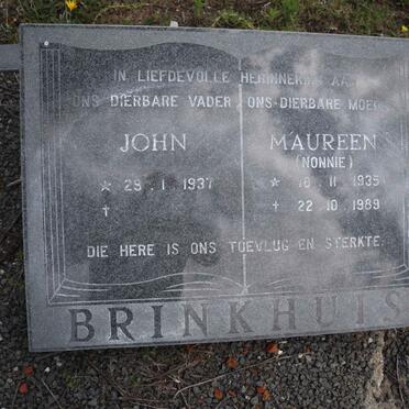BRINKHUIS John 1937-? & Maureen 1935-1989