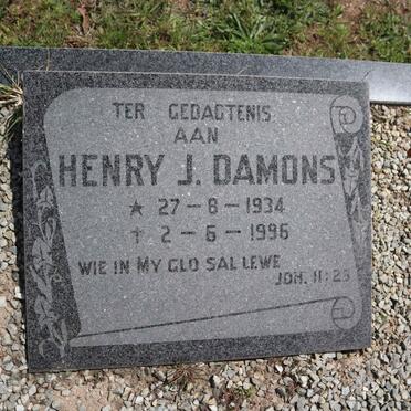 DAMONS Henry J. 1934-1996