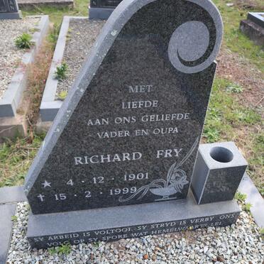 FRY Richard 1901-1999