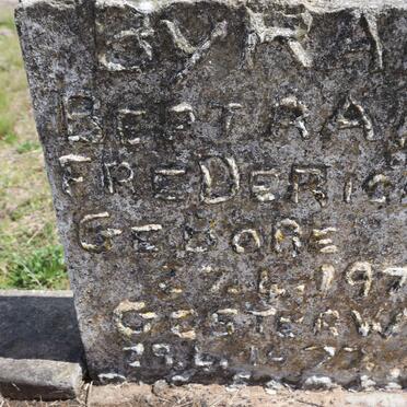 FREDERICKS Byran Bertram 1977-1977