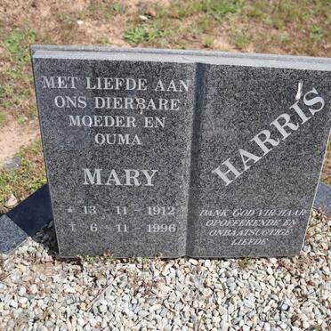 HARRIS Mary 1912-1996