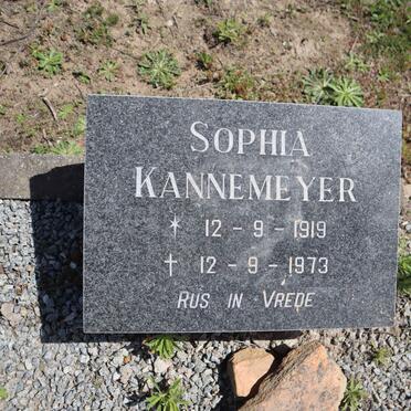 KANNEMEYER Sophia 1919-1973