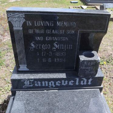 LANGEVELDT Sergio Sinjin 1993-1994
