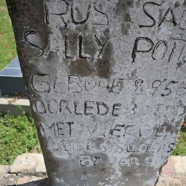 POTTS Sally 1956-1983