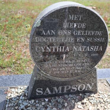SAMPSON Cynthia Natasha 1999-1999