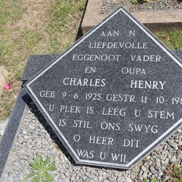 ? Charles Henry 1925-1980