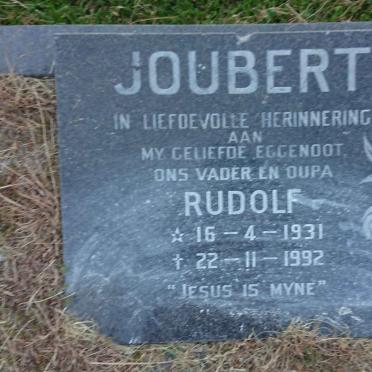JOUBERT Rudolf 1931-1992