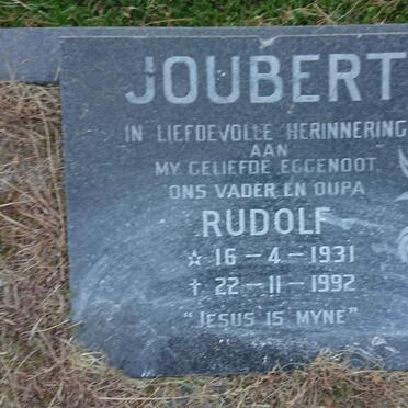 JOUBERT Rudolf 1931-1992