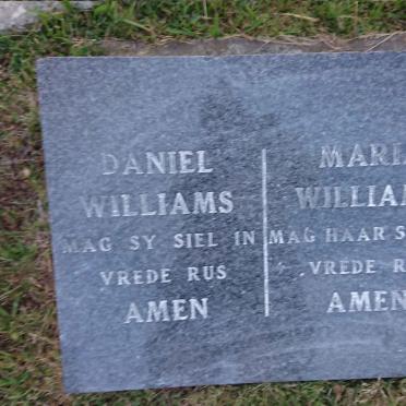 WILLIAMS Daniel & Maria