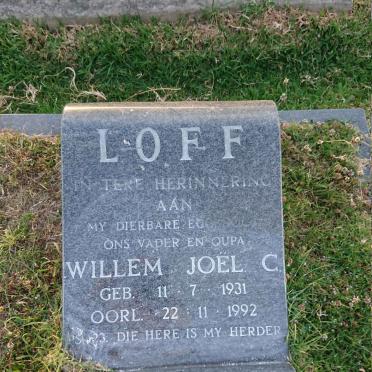 LOFF Willem Joel C. 1931-1992