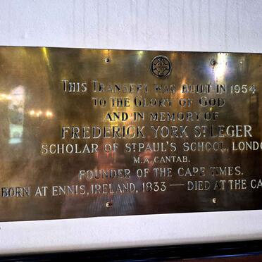 LEGER Frederick York, St. 1833-1901