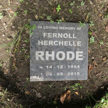 RHODE Fernoll Herchelle 1994-2015