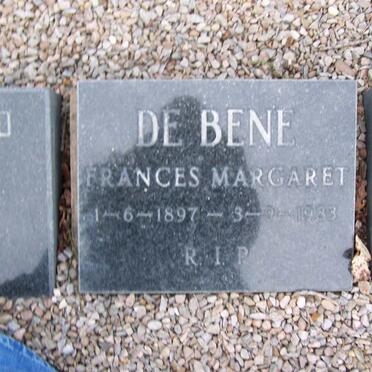 BENE Frances Margaret, de 1897-1983