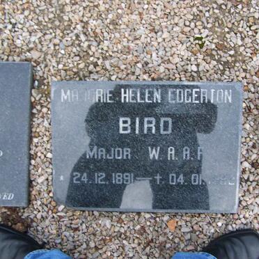 BIRD Marjorie Helen Edgerton 1891-1982