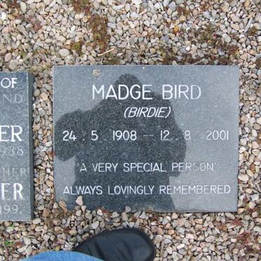 BIRD Madge 1908-2001
