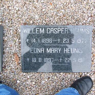 HEUNIS Willem Casper 1898-1977 &amp; Edna Mary 1897-198?