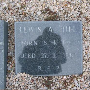 HILL Lewis A. 1907-1982