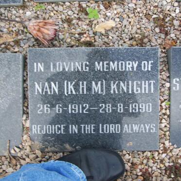 KNIGHT K.H.M. 1912-1990