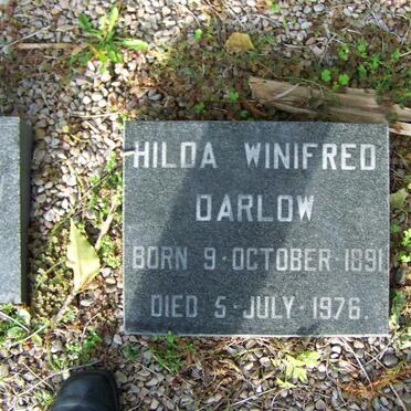 DARLOW Hilda Winifred 1891-1976