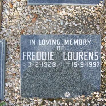 LOURENS Freddie 1928-1997