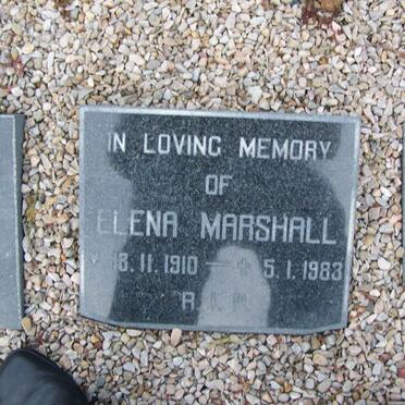 MARSHALL Elena 1910-1983