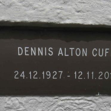 CUFF Dennis Alton 1927-2014