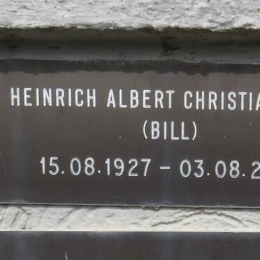 FOOT Heinrich Albert Christian 1927-2001