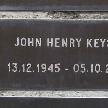 KEYSER John Henry 1945-2006