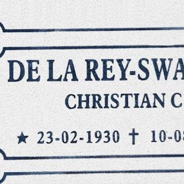 SWARDT Christian C., DE LA REY 1930-2017